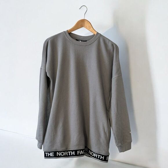 The North Face Waffle Long Sleeve Top with Logo Size Small - Picture 1 of 5